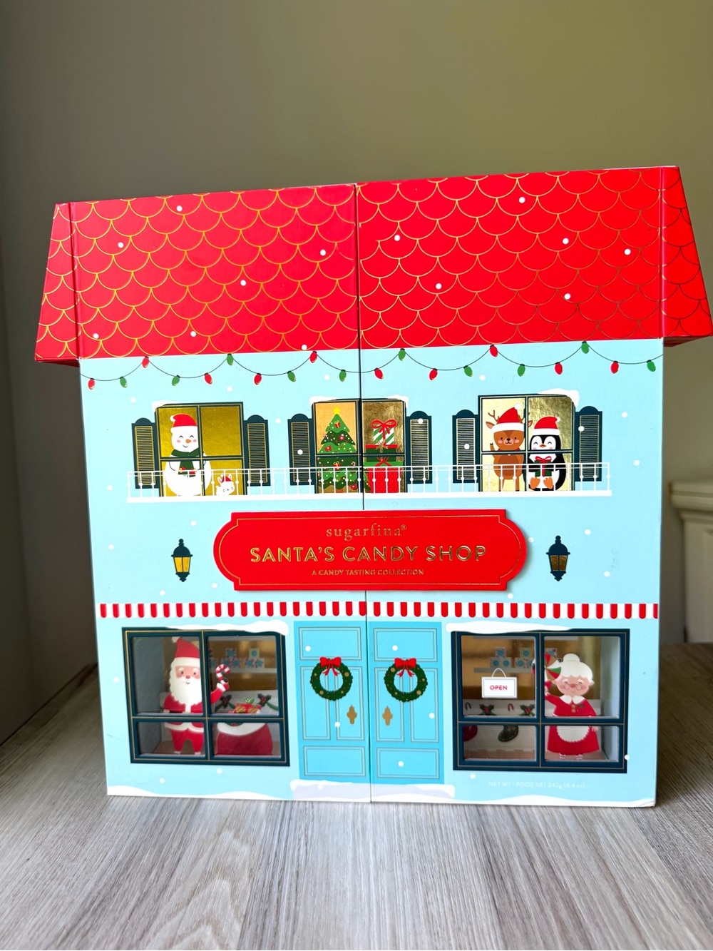 Sugarfina Santas Candy Shop Advent Calendar EMPTY BOX 24 Drawers (No Candy)
